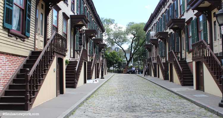 Sylvan Terrace street, harlem, new york