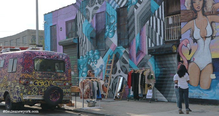 art de rue de The Bushwick Collective