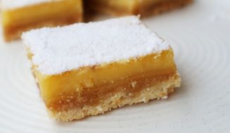 Recette facile des carrés au lemon curd façon new-yorkaise