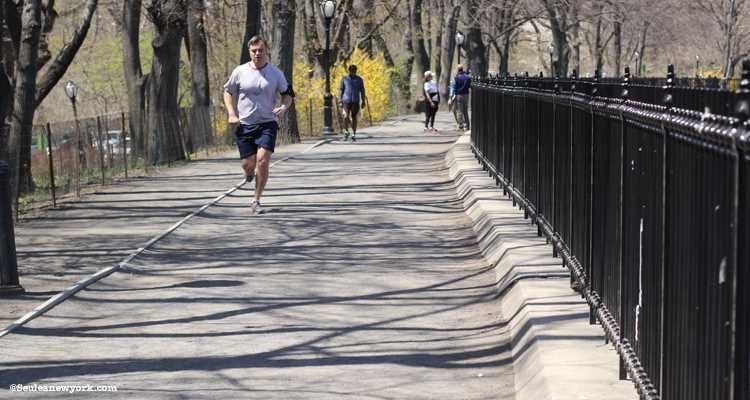 footing à Central Park