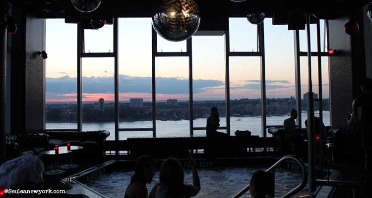 Le Bain New York : bar avec vue