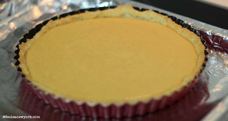 recette de la Pumpkin Pie